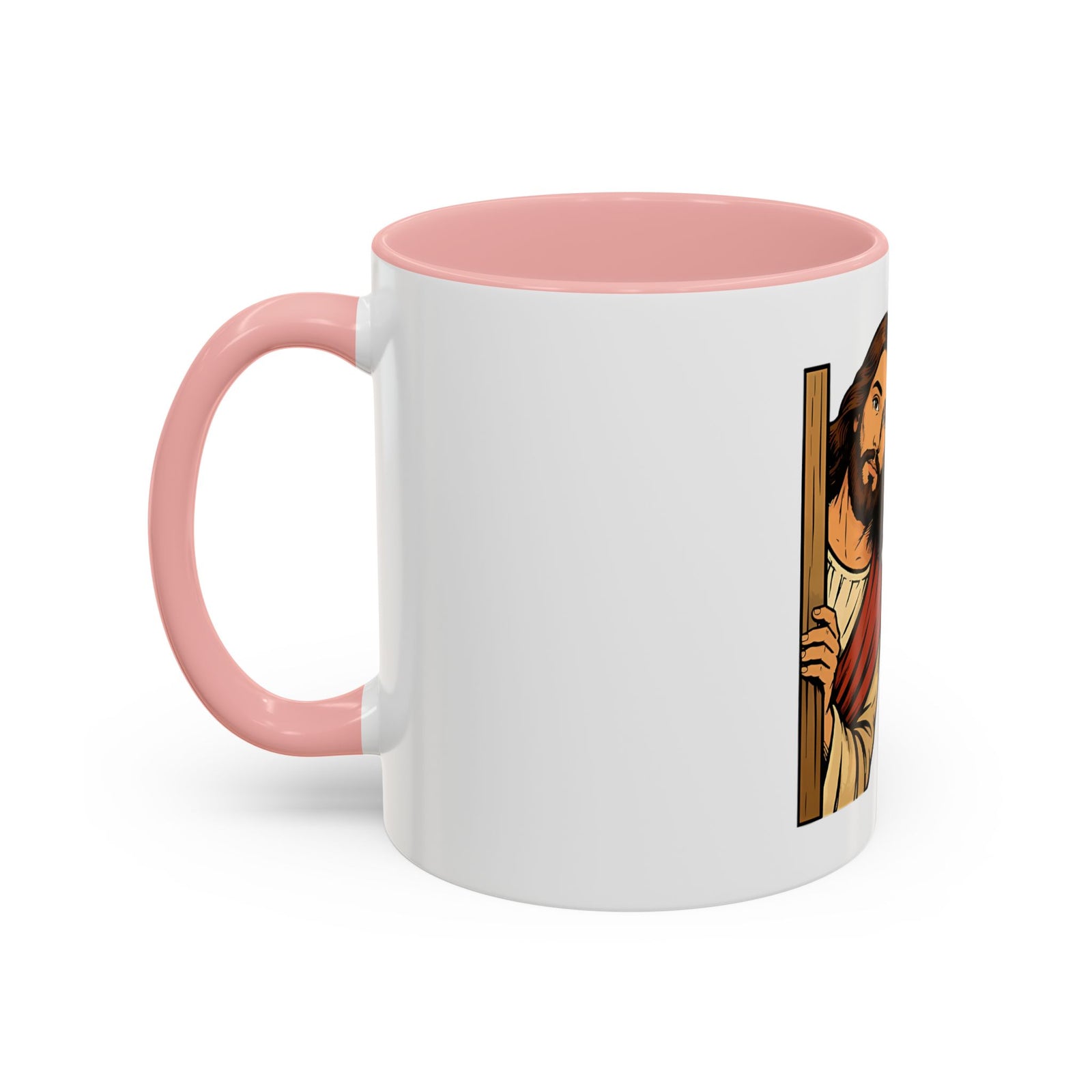 I Saw That Jesus Accent Coffee Mug — Funny Religious Christian Coffee Cup (11/15 oz)