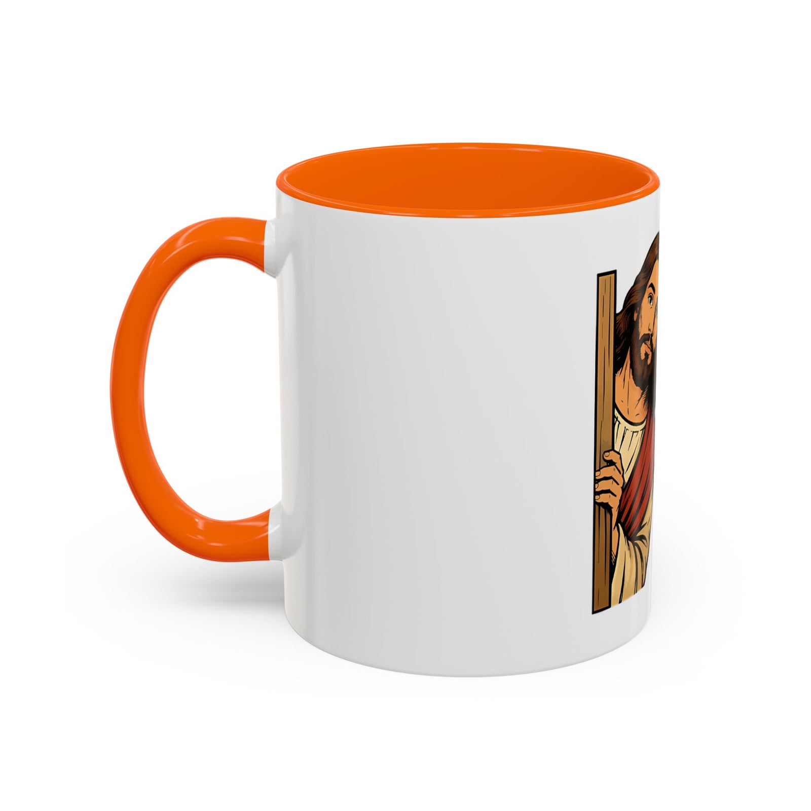I Saw That Jesus Accent Coffee Mug — Funny Religious Christian Coffee Cup (11/15 oz)