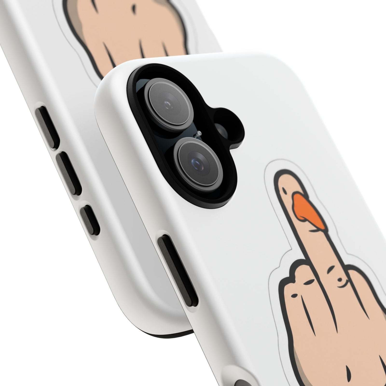 Phone Case — Humorous 'Duck You' Middle Finger Duck Design