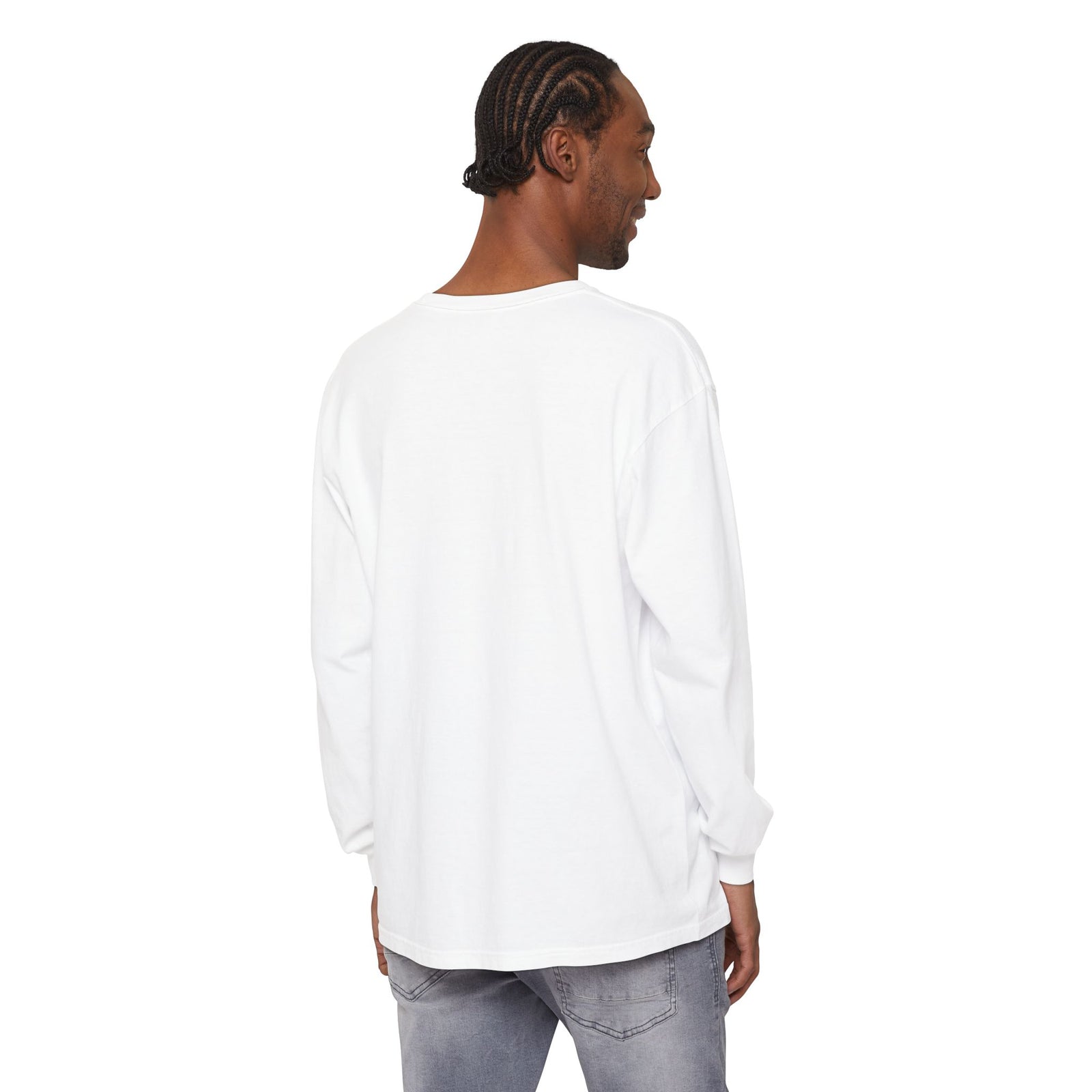 Long Sleeve T‑Shirt — Bold Hen Illustration Tee