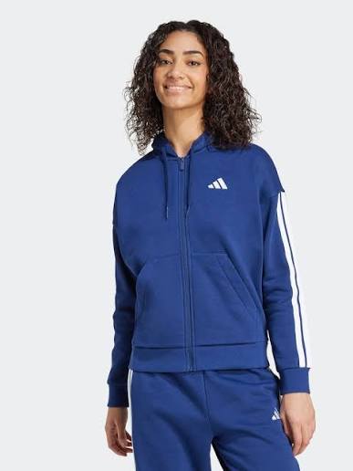 Essential Full-Zip Fleece Hoodie