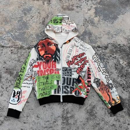 Urban Graphic Print Heavyweight Hoodie